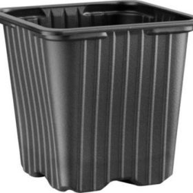 Desch szögletes cserép fekete 7*7*8 cm