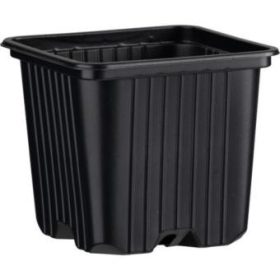 Desch szögletes cserép fekete 9*9*10 cm