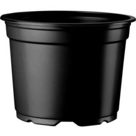 Desch virágcserép fekete 12 cm