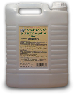Damisol NPK I. (15-10-13) folyékony műtr. 20 liter