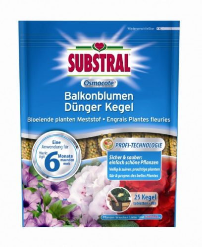 Substral Osmocote tabletta balkonnövényekhez 25 db