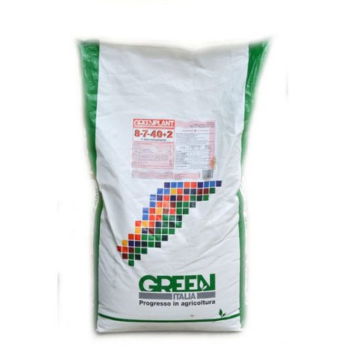 GREENPLANT 8-7-40+2Mg+ME 25kg