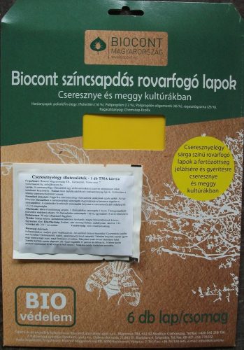  Biocont cseresznyelégy színcsapdák+illatcsalétek
