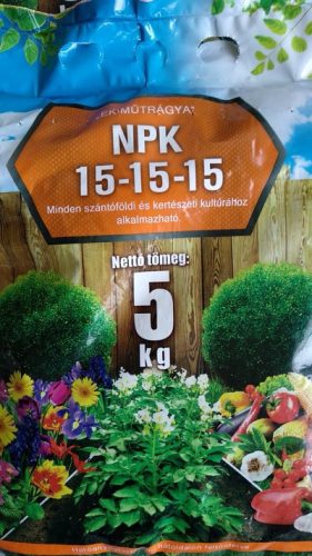 Komplex NPK 3*15 5 kg 