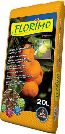 Florimo Citrus és mediterrán növény virágföld 20 l
