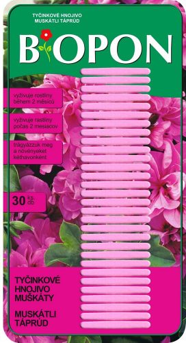 Biopon táprúd Muskátli  30 db