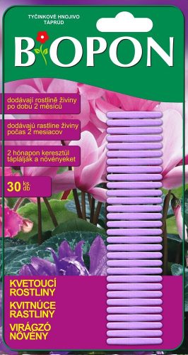 Biopon táprúd Virágzó növény 30 db
