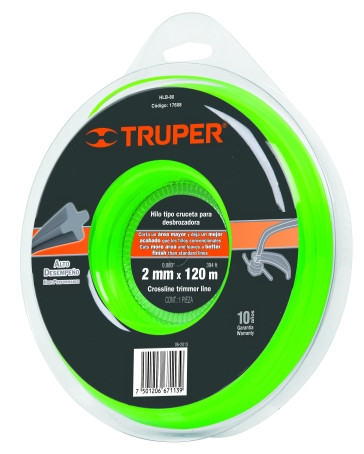 Truper Damil fűkaszához 2 mm, 120 m tasakban