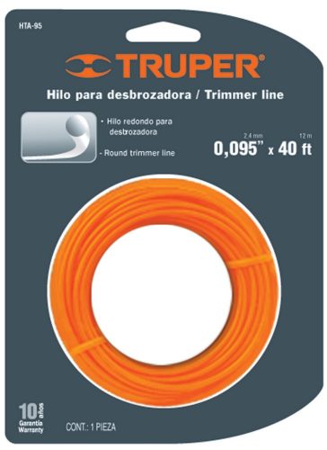 Truper Damil fűkaszahoz 2,4 mm, 12 m