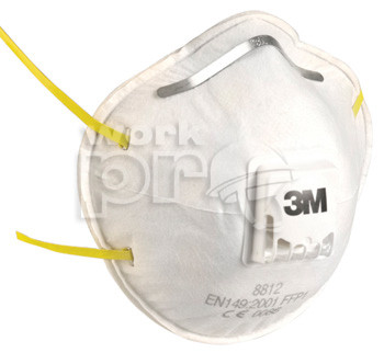 Maszk 3M 8812 FFP1 szelepes részecskeszűrő maszk (porálarc)