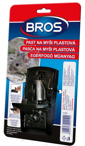 Bros Egérfogó műanyag ERŐS 50