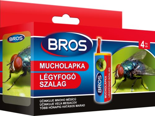 Bros Légyfogó szalag 4db-os