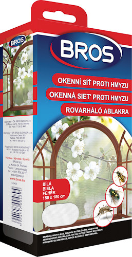Bros Szúnyogháló ablakra 150cm x 180cm