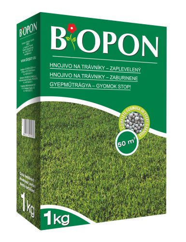 Biopon növénytáp Gyep gyom stop gran. 1kg