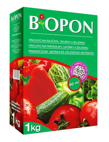 Biopon növénytáp Paradicsom, Uborka és Zöldség gran. 1 kg