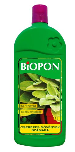 Biopon tápoldat Cserepes növény 1l