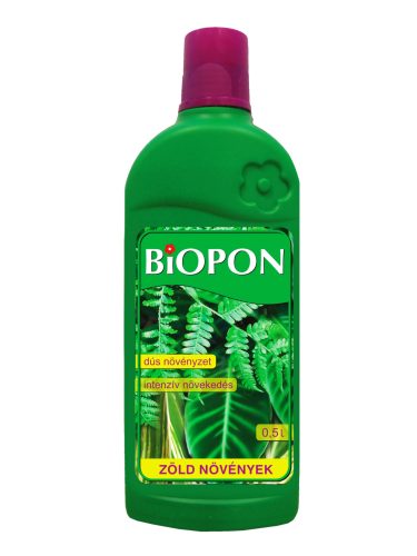 Biopon tápoldat Zöld növények 500 ml