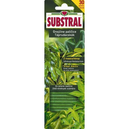 SUBSTRAL táprudacskák zöld 60 db