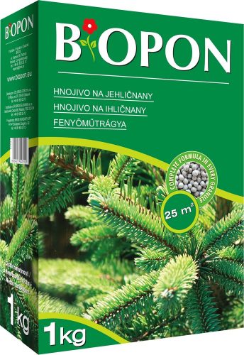 Biopon növénytáp Fenyőtáp granulált  5 kg