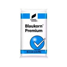 Blaukorn Prémium 15-3-20  25 kg    
