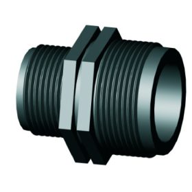 Közcsavar KK 1"x3/4" fekete műanyag