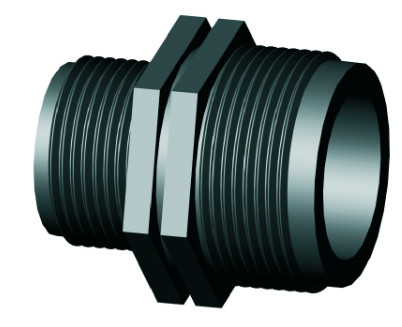 Közcsavar KK 1"x3/4" fekete műanyag