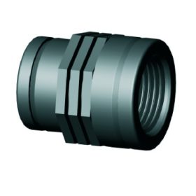 Karmantyú BB sz 3/4"x1/2" fekete műanyag