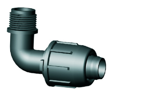 Könyök 16xK1/2" kúpos
