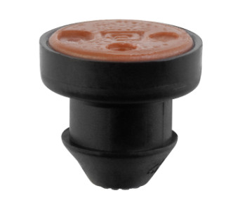 Csep.gomb KATIF 3,75 l/h PC piros, oldalt cs.