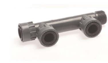 Szelepelosztó 3xB1" hollandi PVC