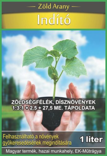 Zöld Arany Indító 1 liter Gyökesedést segítő tápoldat