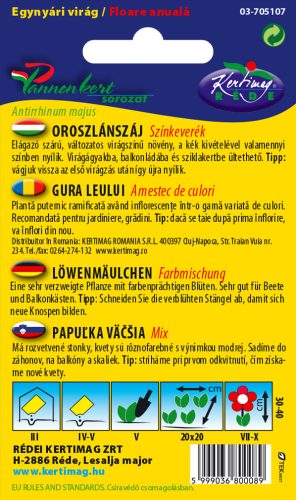 Oroszlánszáj színkeverék 0,5g RÉDEI