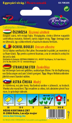 Őszirózsa Tűszirmú kék 1g RÉDEI