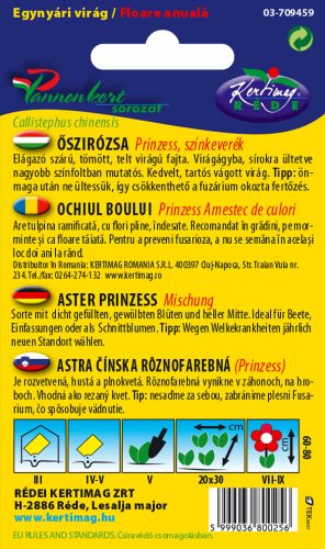Őszirózsa Prinzess színkeverék 1g RÉDEI
