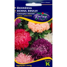 Őszirózsa Peoniavirágú színkeverék 1g RÉDEI
