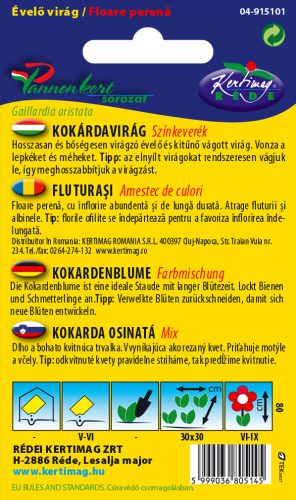 Kokárdavirág 1g RÉDEI