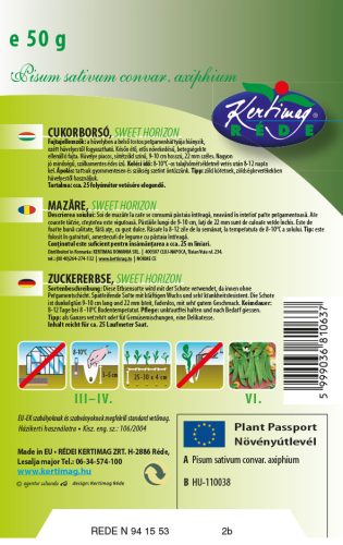 Cukorborsó Sweet Horizon 50g RÉDEI