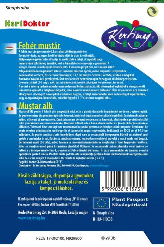 Kertdoktor mustár 50g RÉDEI
