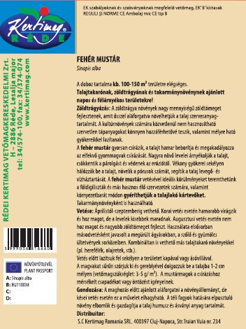 Kertdoktor Fehér mustár 1000g RÉDEI