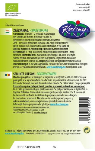 Csíranövény Zsázsa 30g RÉDEI
