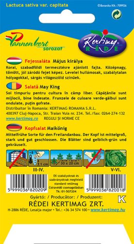 Fejessaláta Május királya 3g RÉDEI