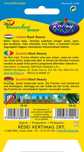 Cukkini Black Beauty 4g RÉDEI