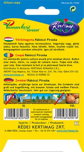Vöröshagyma Rákóczi Piroska 1,5g RÉDEI
