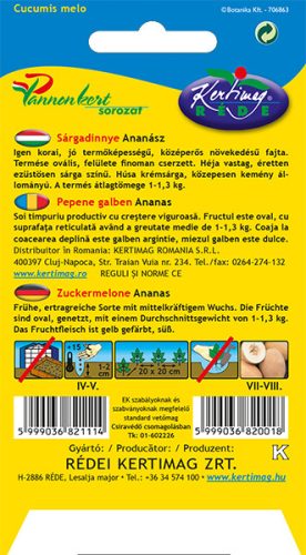 Sárgadinnye Ananász 2g RÉDEI