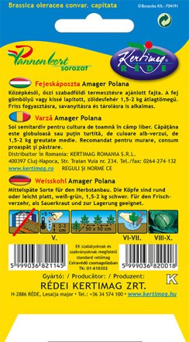Káposzta Amager 2g RÉDEI