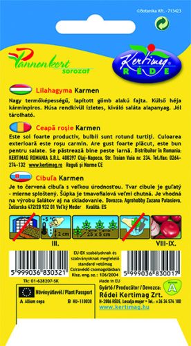Lilahagyma Karmen 2g RÉDEI