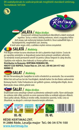 Drazsírozott Fejessaláta Május királya 450 szem RÉDEI