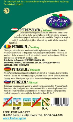 Drazsírozott Petrezselyem Félhosszú 420 szem RÉDEI