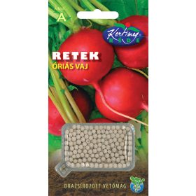 Drazsírozott Retek Óriás vaj 350 szem RÉDEI