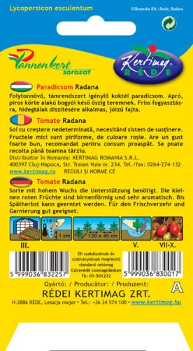 Körteparadicsom Radana 0,5g RÉDEI